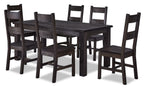 Cottage 7-Piece Dining Set - Grey
