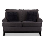 Crizia Loveseat - Dark Grey