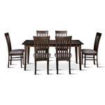Cypress 7-Piece Dining Set - Graphite
