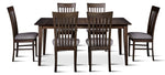 Cypress 7-Piece Dining Set - Graphite