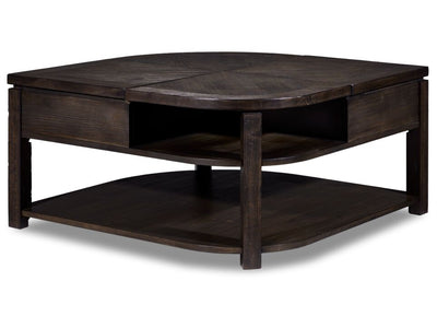 Diamond Lift-Top Coffee Table - Walnut