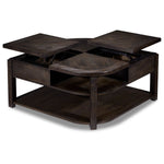Diamond Lift-Top Coffee Table - Walnut