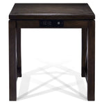 Diamond End Table - Walnut