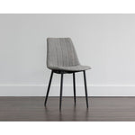 Drew Side Chair - Black, Light grey