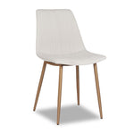 Drew Side Chair - Champagne Gold, Antonio Linen