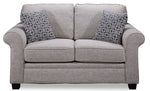 Duffield Sofa, Loveseat and Chair and a Half Set - Light Beige