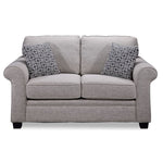Duffield Sofa and Loveseat Set - Light Beige