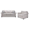 Duffield Sofa and Chair and a Half Set - Light Beige