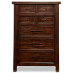 Eden 5-Piece King Storage Bedroom Package - Dark Brown