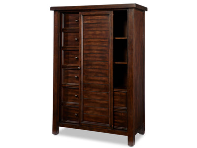Eden Wardrobe- Dark Brown
