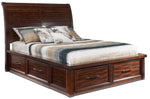 Eden 6-Piece Queen Storage Bedroom Package - Dark Brown
