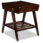 Eden End Table - Walnut