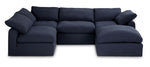 Effie 5 Pc. Sectional - Blue