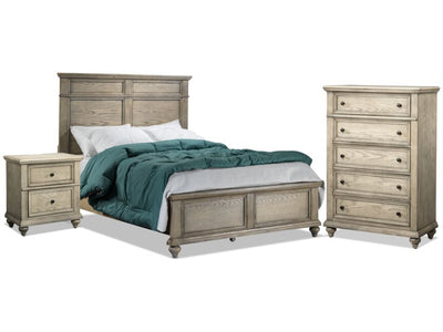 Emma 5-Piece King Bedroom Package - Oak