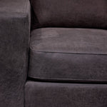 Enrico Leather Chair - Slate