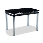 Fino II 5-Piece Dining Set - Black, Grey