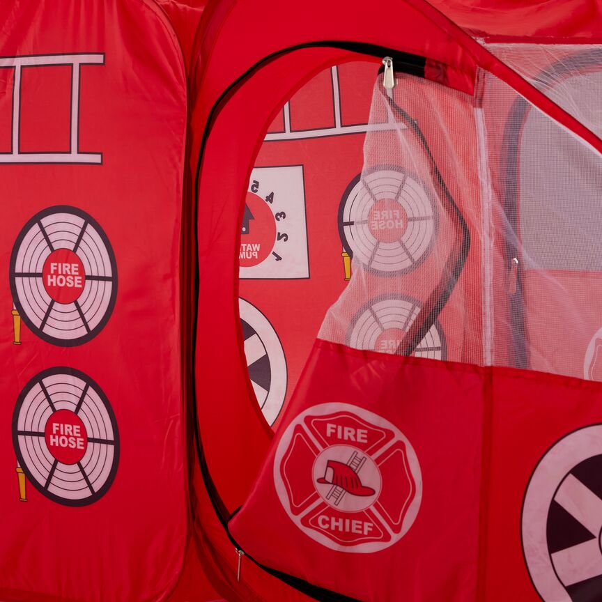Fire Rescue Tent - Red