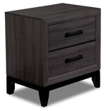 Fog Night Table - Grey, Black