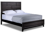 Fog 5-Piece Queen Bedroom Package - Grey, Black