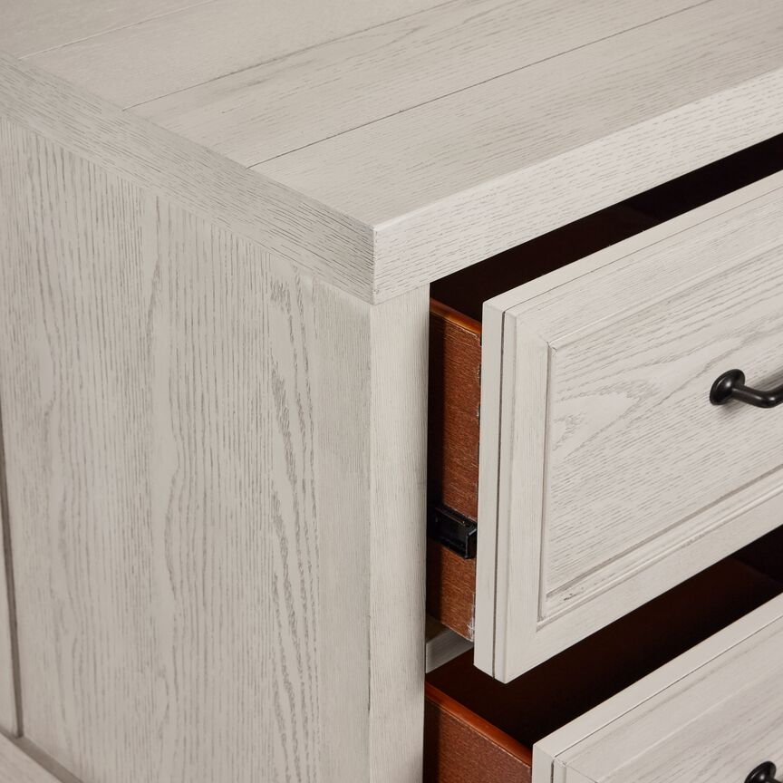 Foundry Nightstand - White