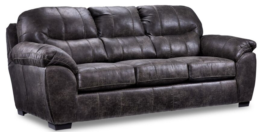 Grant 3 Pc. Living Room Package - Steel
