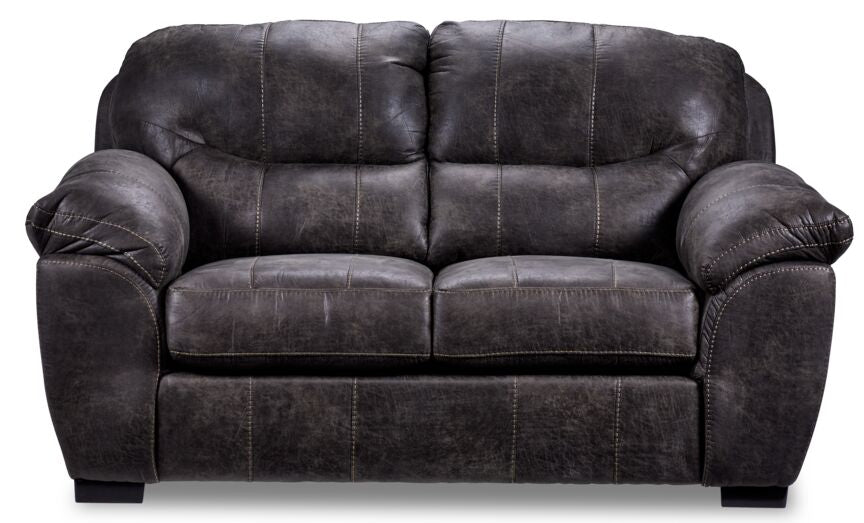 Grant Loveseat - Steel