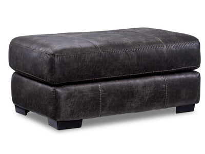 Grant Ottoman - Steel