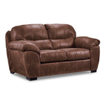 Grant Loveseat - Dark Brown