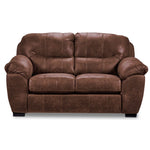 Grant Loveseat - Dark Brown