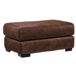 Grant Ottoman - Dark Brown