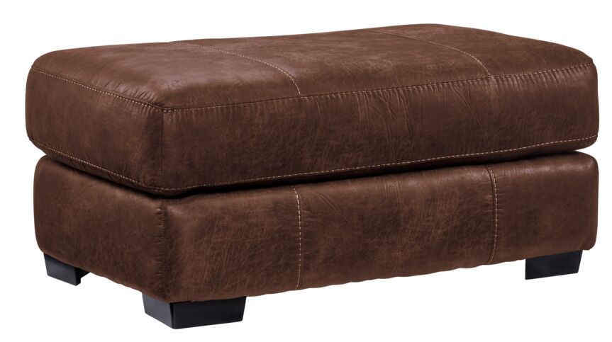 Grant Ottoman - Dark Brown