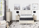 San Mateo 3-Piece Queen Storage Bed-Antique White