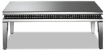 Harlow Coffee Table - Mirrored Glass