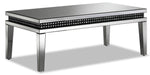 Harlow Coffee Table - Mirrored Glass