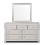 Henley 7 Drawer Dresser - Silver
