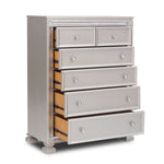 Henley 6 Drawer Chest - Silver