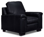 Icon Leather Chair - Black