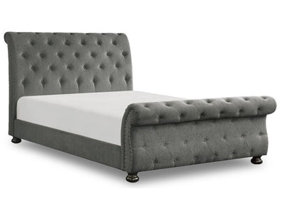 Irene 3-Piece King Bed - Grey