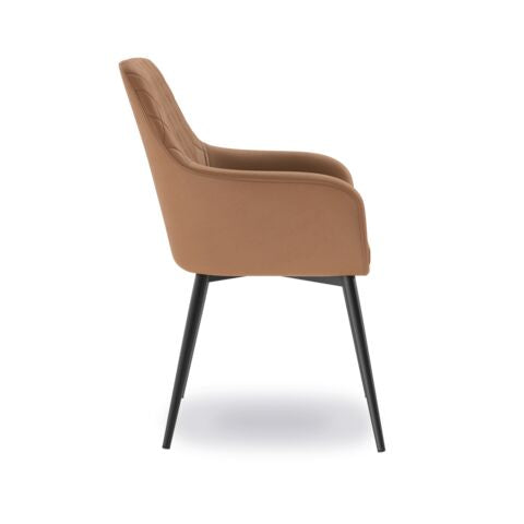Jayna Armchair - Black, Dillon Luggage
