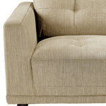 Jersey 2 Pc. Sectional with Right Facing Chaise - Beige