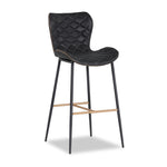 June Bar Height Stool - Antique Black