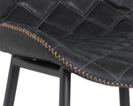 June Bar Height Stool - Antique Black