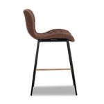 June Counter Height Stool - Antique Brown
