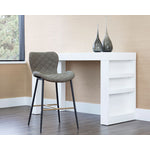 June Counter Height Stool - Antique Grey