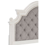 Kamari 3-Piece King Bed - Antique White, Brown