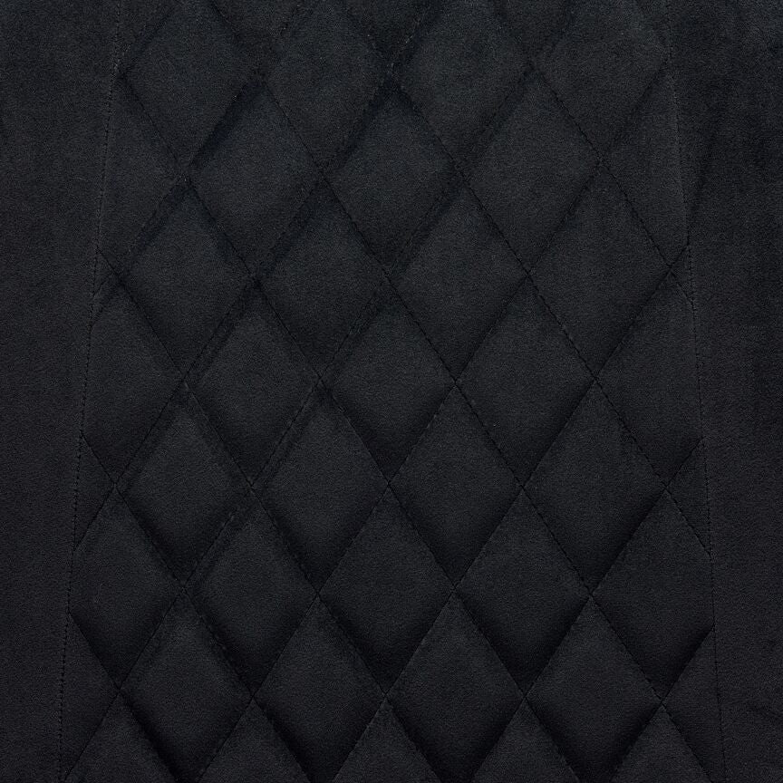 Kinsley Velvet Side Chair - Black