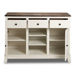 Kona Server - White and Grey-Brown