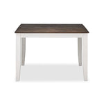 Kona Counter Height Dining Table - White and Grey-Brown