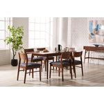 Lenard 7-Piece Dining Set - Walnut