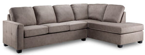 Lindsay 2 Pc. Sectional with Right Facing Chaise - Beige